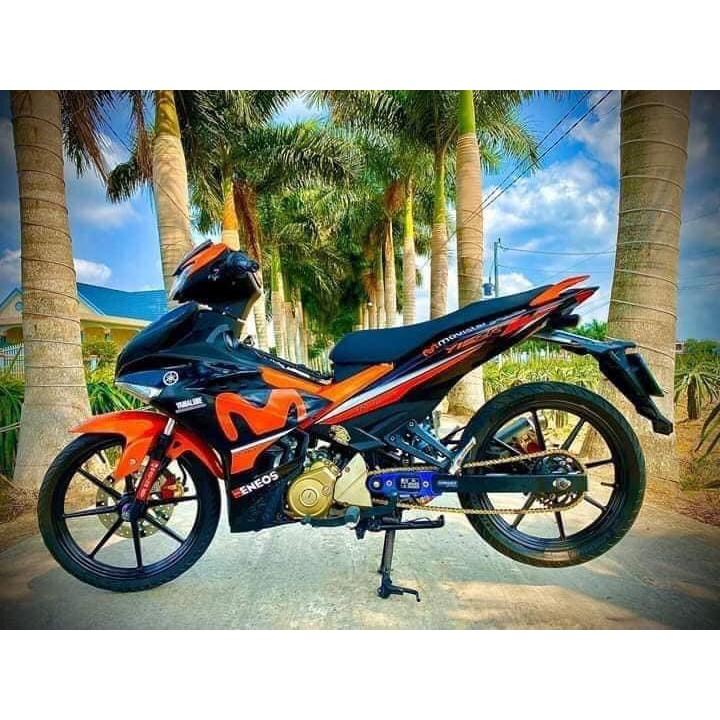 Tem Rời Exciter 150 Movistar cam đen (Q)