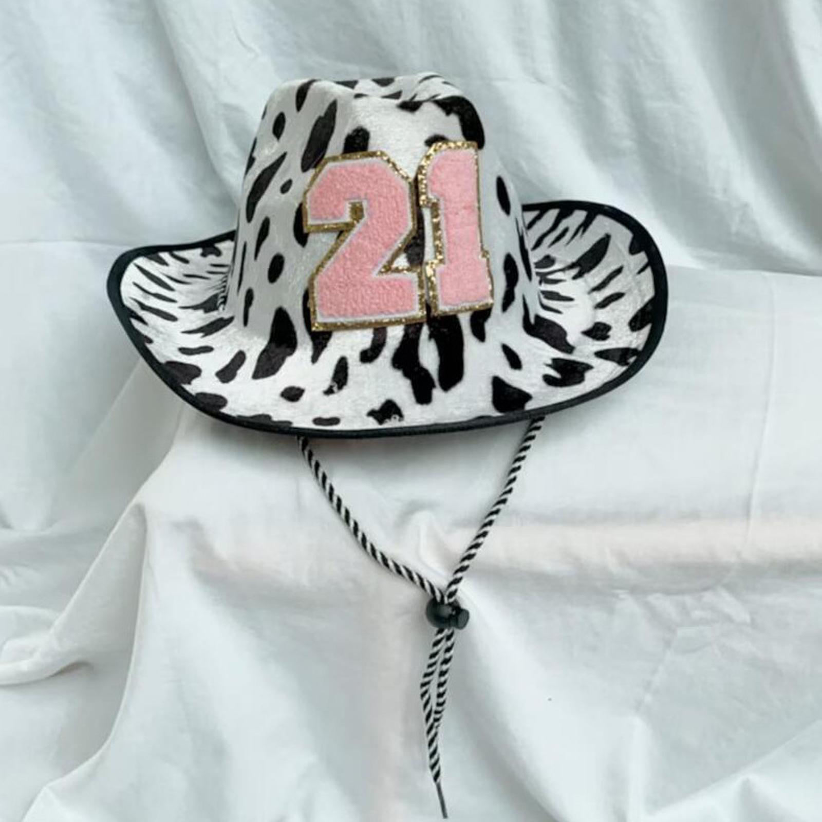 Cow Cowboy Hat Cowgirl Hat Women Cowboy Hat Cow Hats for Fancy Dress Dress up