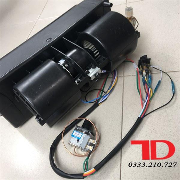 Dàn lạnh ô tô, bộ dàn lạnh ô tô 4 cửa tròn loại 12V
