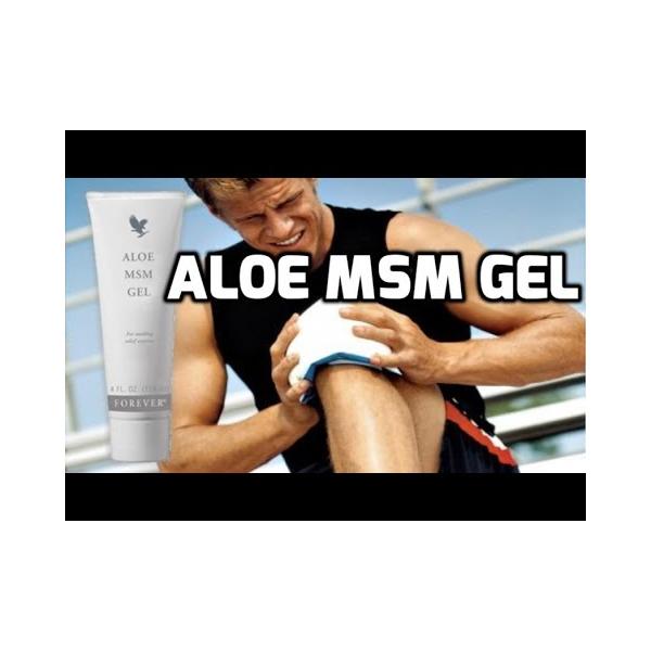 Kem mát-xa Aloe MSM Gel (#205)- Giúp chăm sóc, thư giãn cơ thể