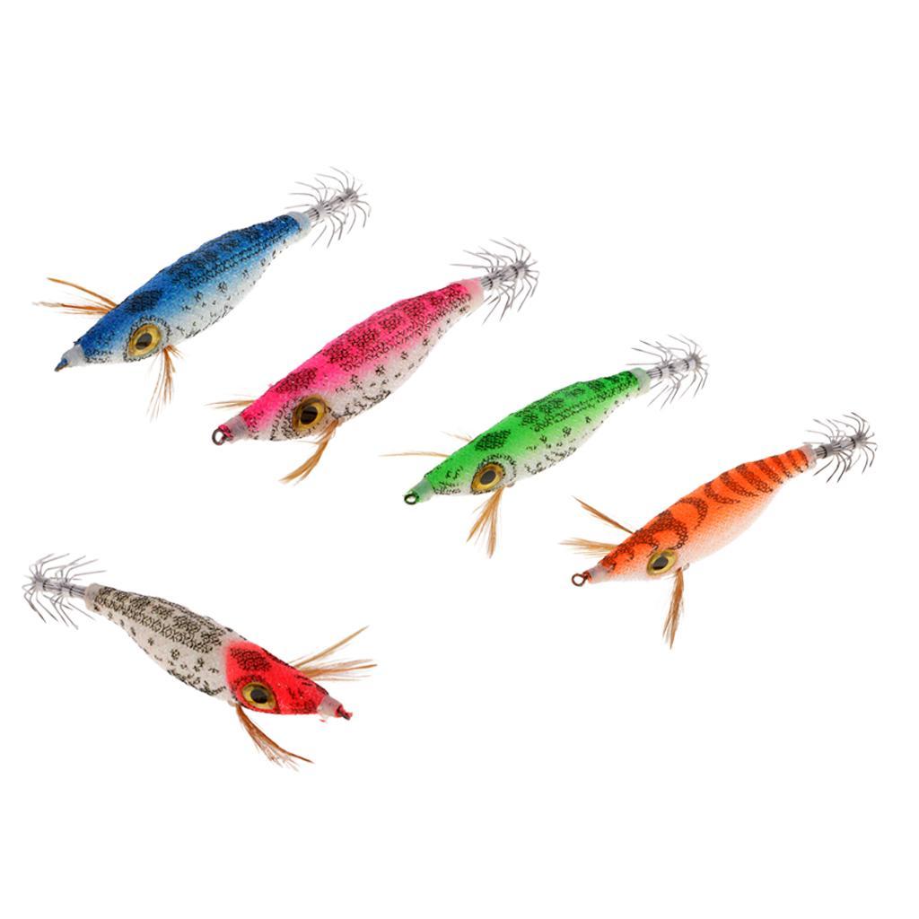 Artificial Shrimp Fishing Lures Sea Fishing Squid Jigs Hook Baits Fishhook Saltwater