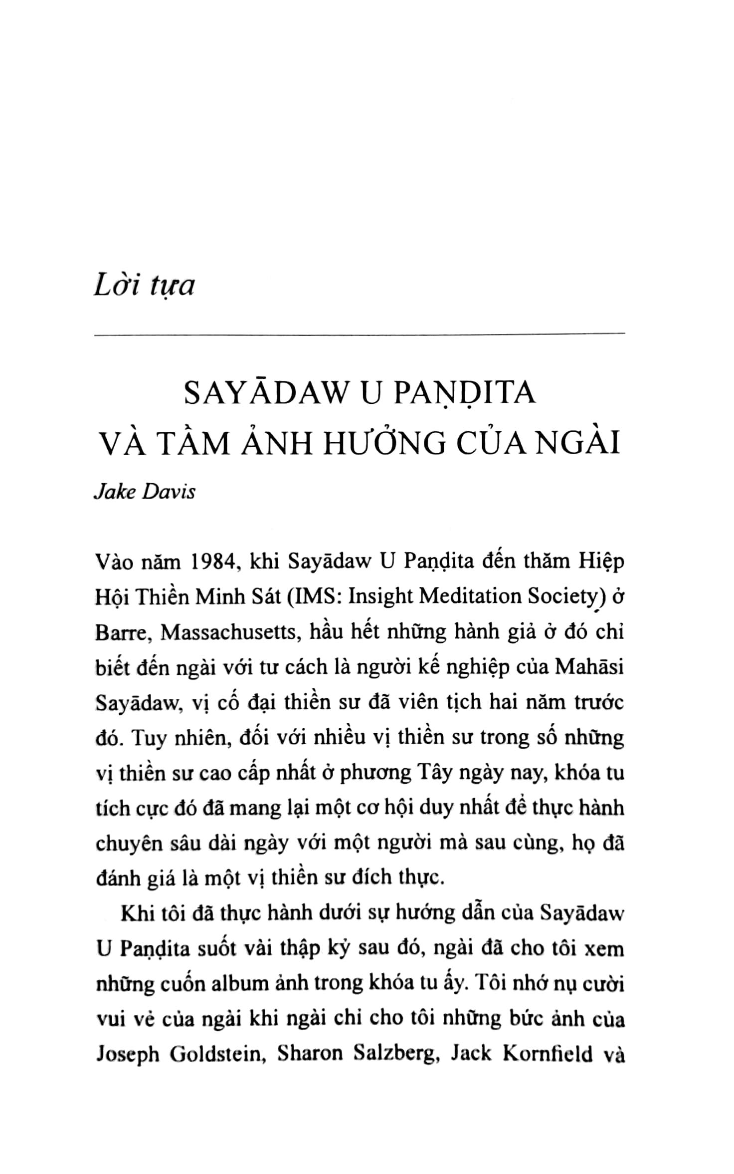 Trạng Thái Tâm Giải Thoát