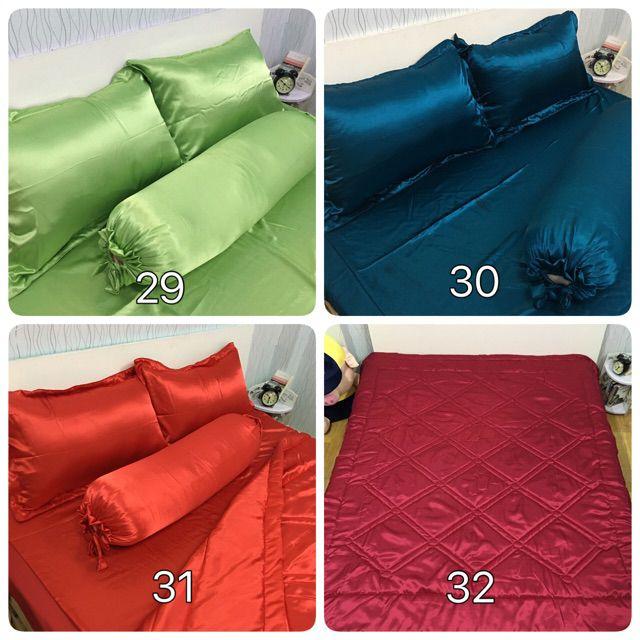 Bộ Drap phi lụa 4 món