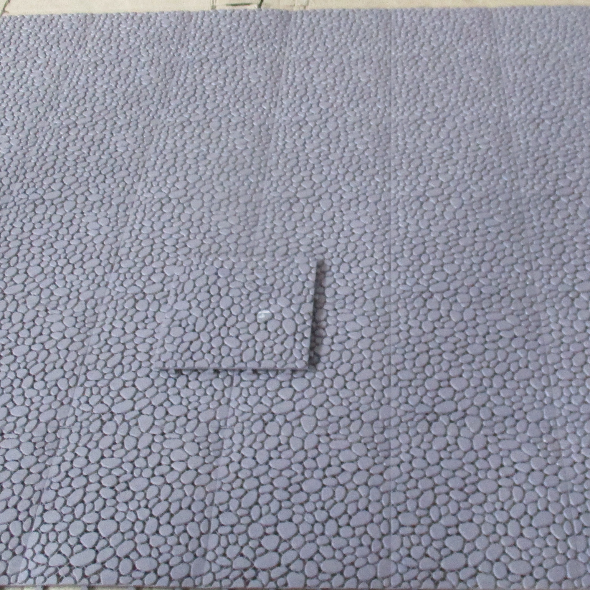 Ván sàn nhựa tự lắp - Plastic Interlocking Deck Tile in Gray