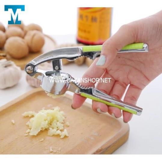️FREESHIP️ Dụng Cụ Ép Tỏi, Kẹp Càng Cua, Hạt Óc Chó, Thực Phẩm Khô 2in1 Tiện Dụng Chất Liệu Hợp Kim Inox Chống Gỉ