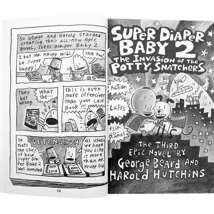 Super Diaper Baby 2: The Invasion of the Potty Snatchers (The Third Epic Novel by George Beard and Harold Hutchins)