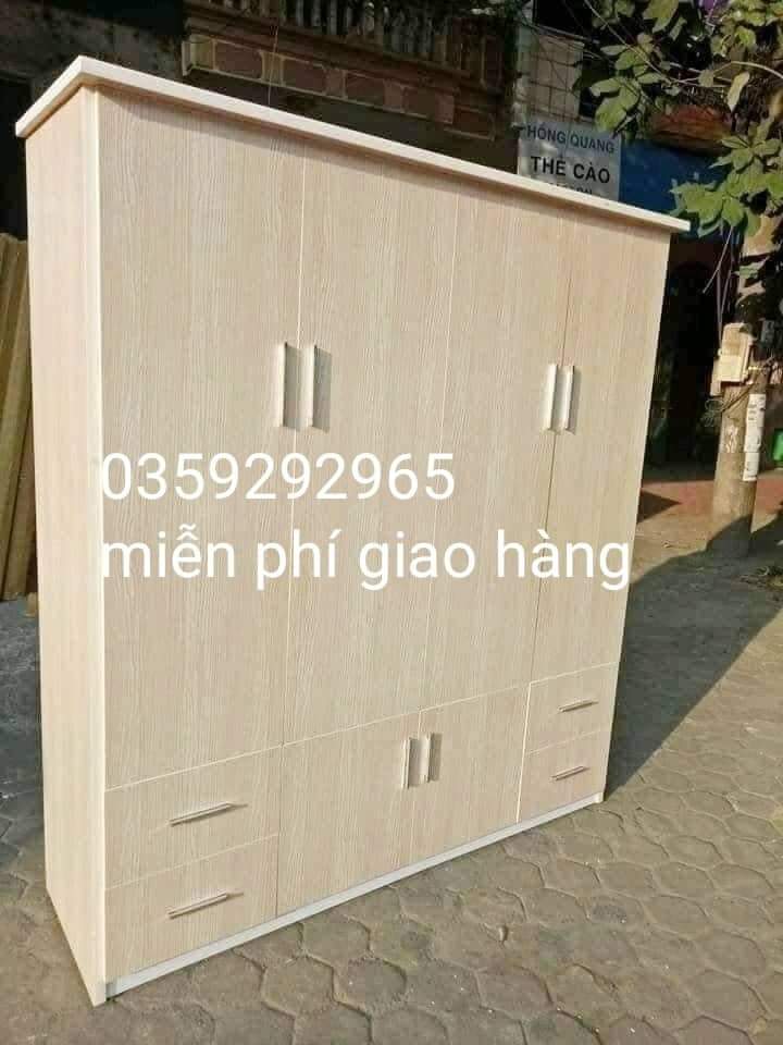Tủ nhựa đài Loan 4 cánh cửa lùa