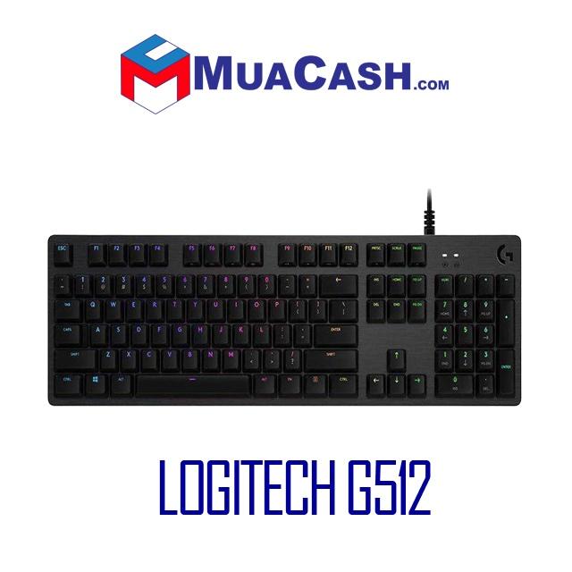 Bàn phím cơ có dây Logitec G512 RGB GX