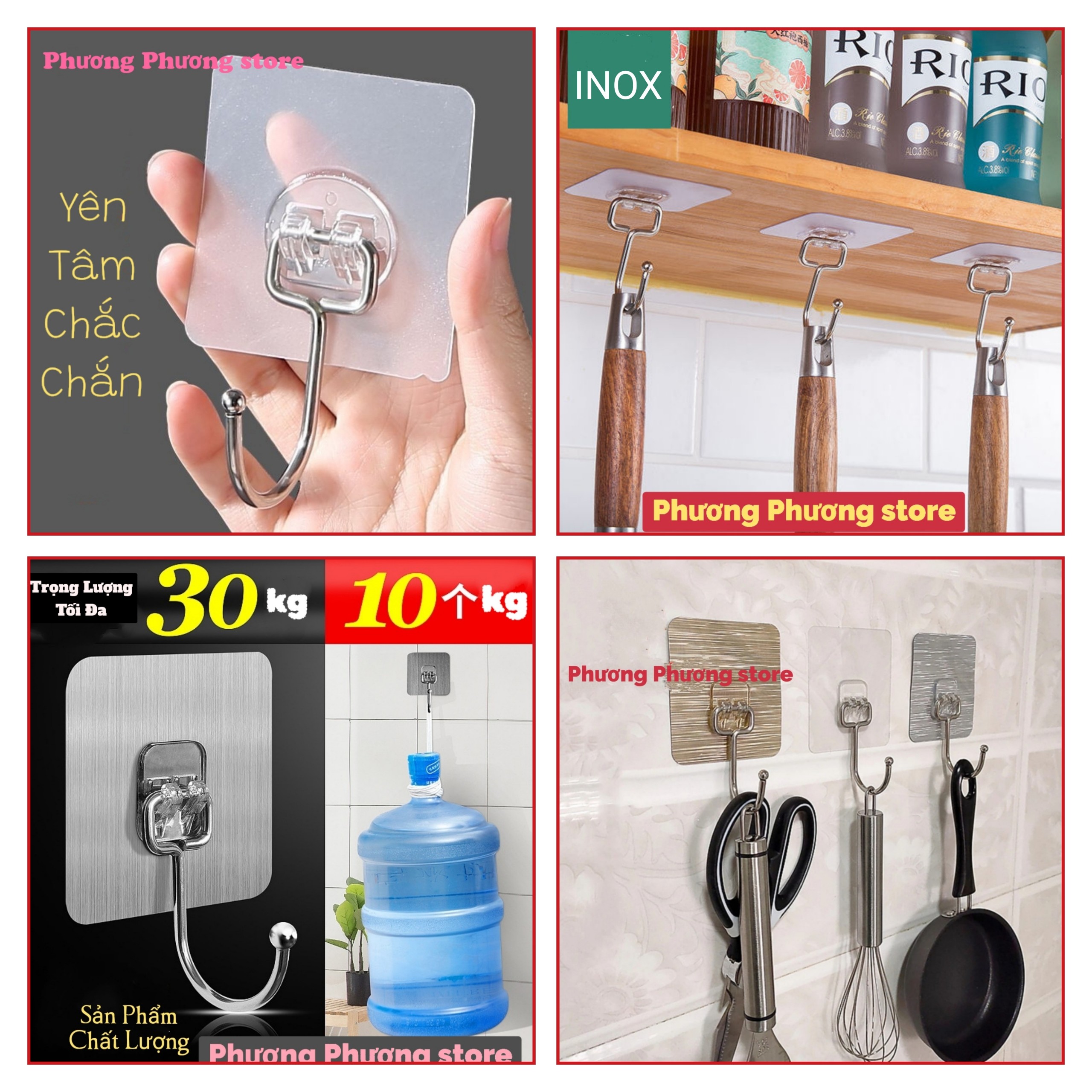 Giá Kệ Đựng Đũa Thìa Có Móc Treo Kèm Khay Cắm Dao Kéo Nhựa VN - Tặng 1 móc dán tường to