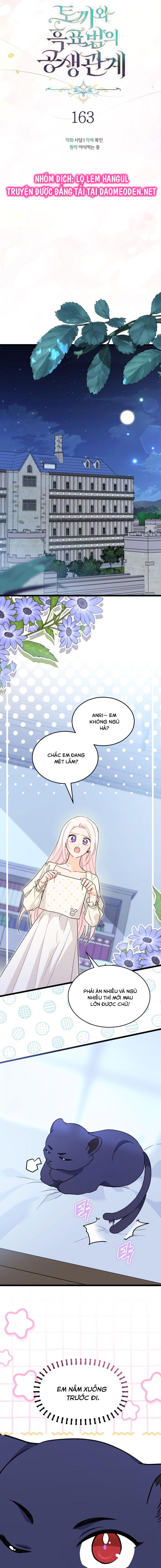 mối liên kết giữa báo đen và bé thỏ chapter 163 12