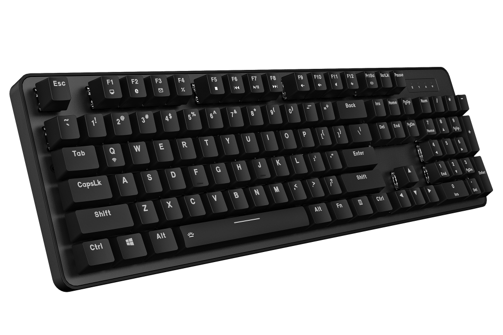 Bàn phím cơ không dây DAREU EK810G BLACK 104-KEYS - WHITE Backlight - Hàng chính hãng