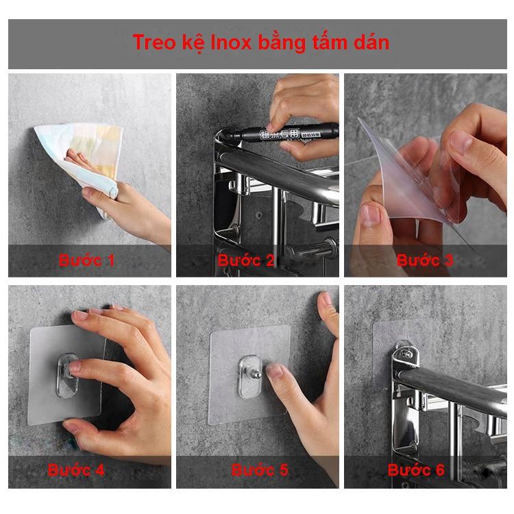 Kệ Inox nhà tắm kệ treo khăn nhà tắm bằng chất liệu Inox