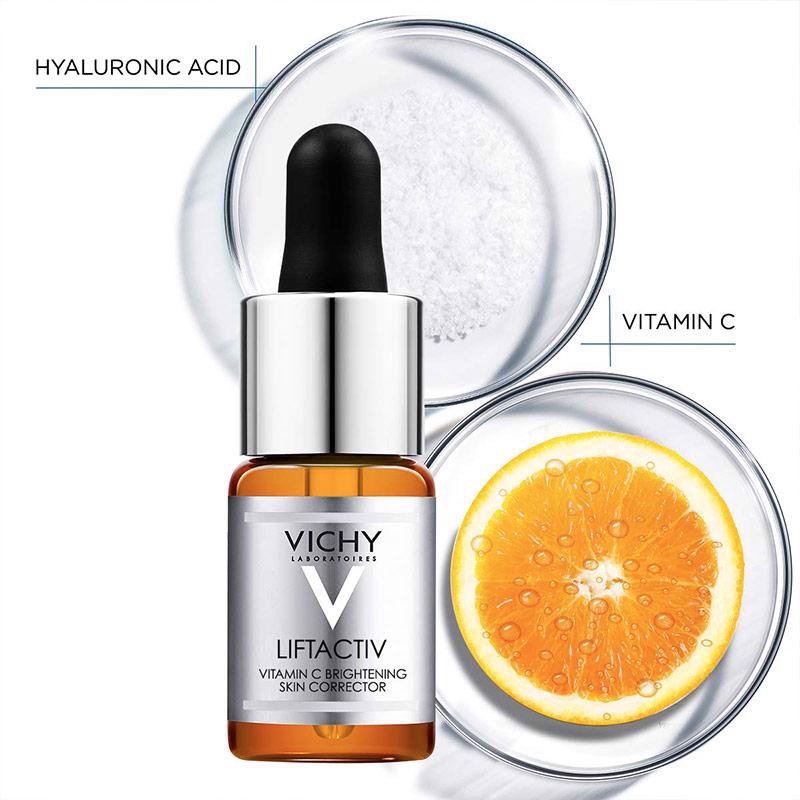 Dưỡng Chất Làm Sáng Và Cải Thiện Nếp Nhăn Vichy LiftActiv Vitamin C 15% 10ml