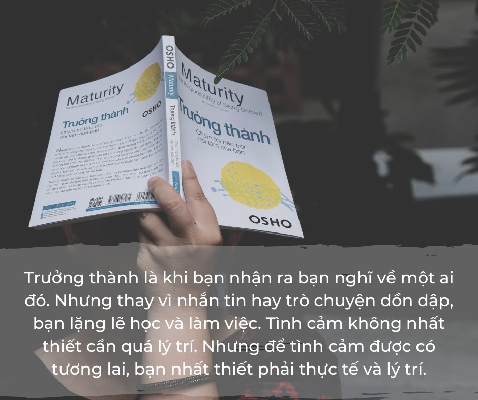 Sách OSHO Trưởng Thành - Maturity