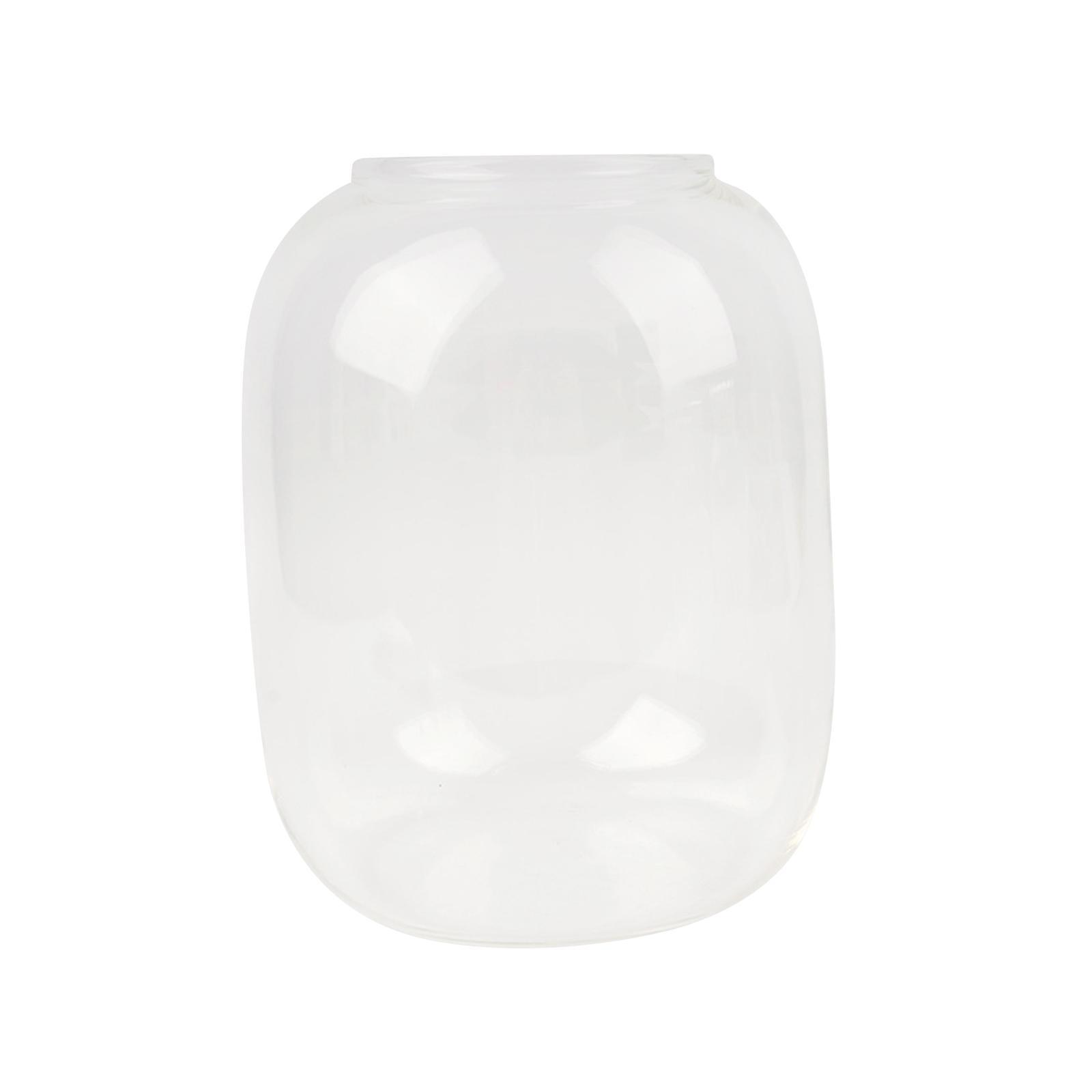 Vase Glass Glass Empty Bottle for Home Office Ornament