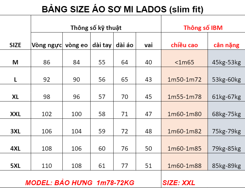 Áo sơ mi nam trơn không nhăn LADOS - 523, Chất vải mềm mát, thấm hút mồ hôi tốt, form slimfit