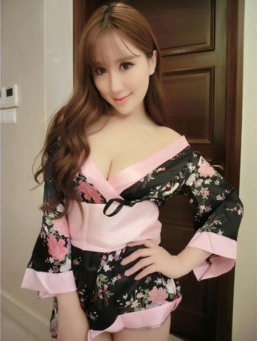 Bộ ngủ chất voan mềm thoải mái phòng cách nhật thêm quần lót lọt khe