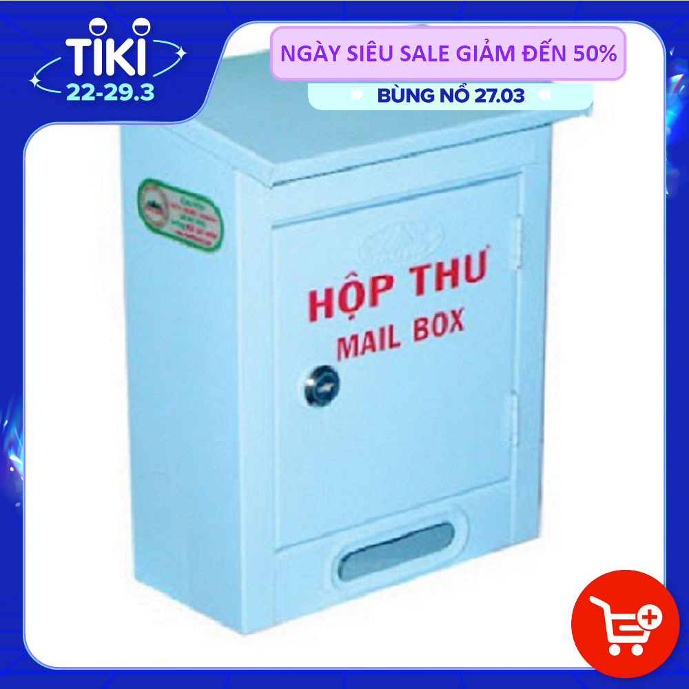 HỘP THƯ  GÓP Ý, THÙNG ĐỰNG THƯ  BÁO CHẤT LIỆU SẮT SƠN TĨNH ĐIỆN ( Size nhỏ )