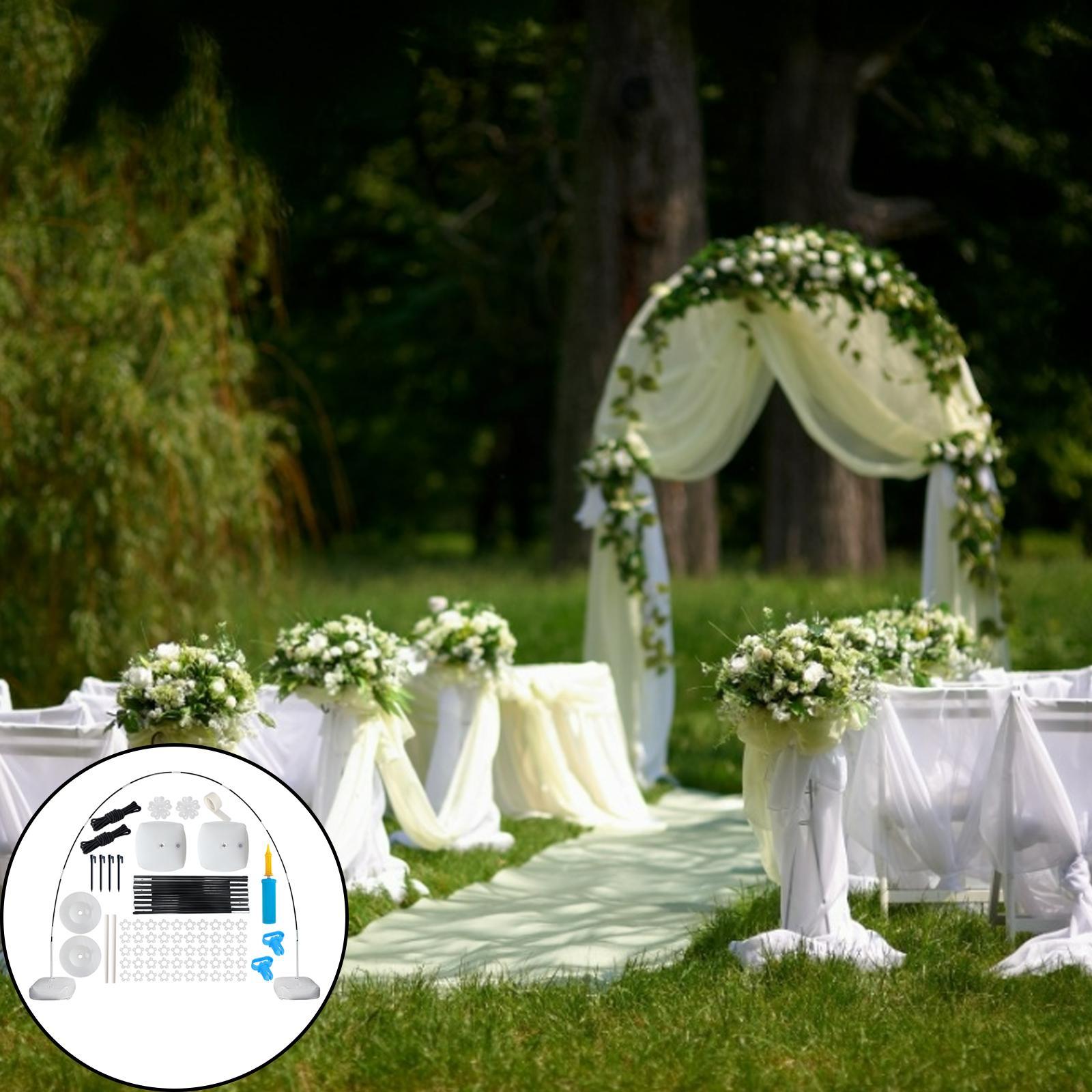 Decorative Balloon Arch Set Adjustable Balloon Garland Arch with Basement