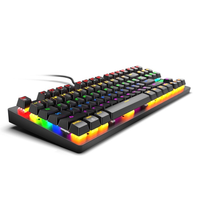 Bàn Phím Cơ Gaming ZIYOULANG K2 87 Phím | Blue Switch Mechanical | Led Rainbow Nhiều Chế Độ - Hàng chính hãng