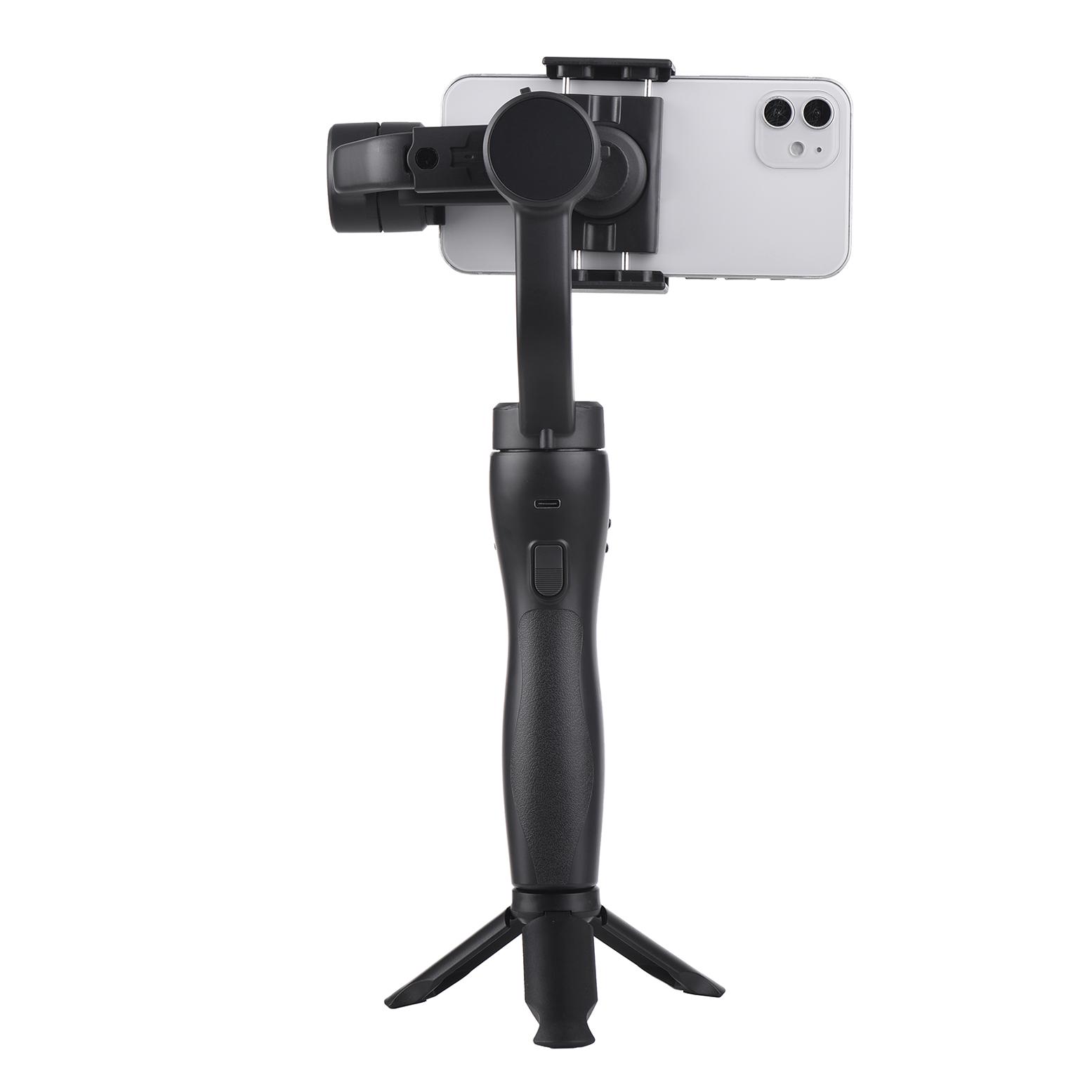 Handheld 3-Axis Smartphone Gimbal Stabilizer Anti-shake Vertical/ Horizontal with Tripod Stand for iPhone 13/12/11/10