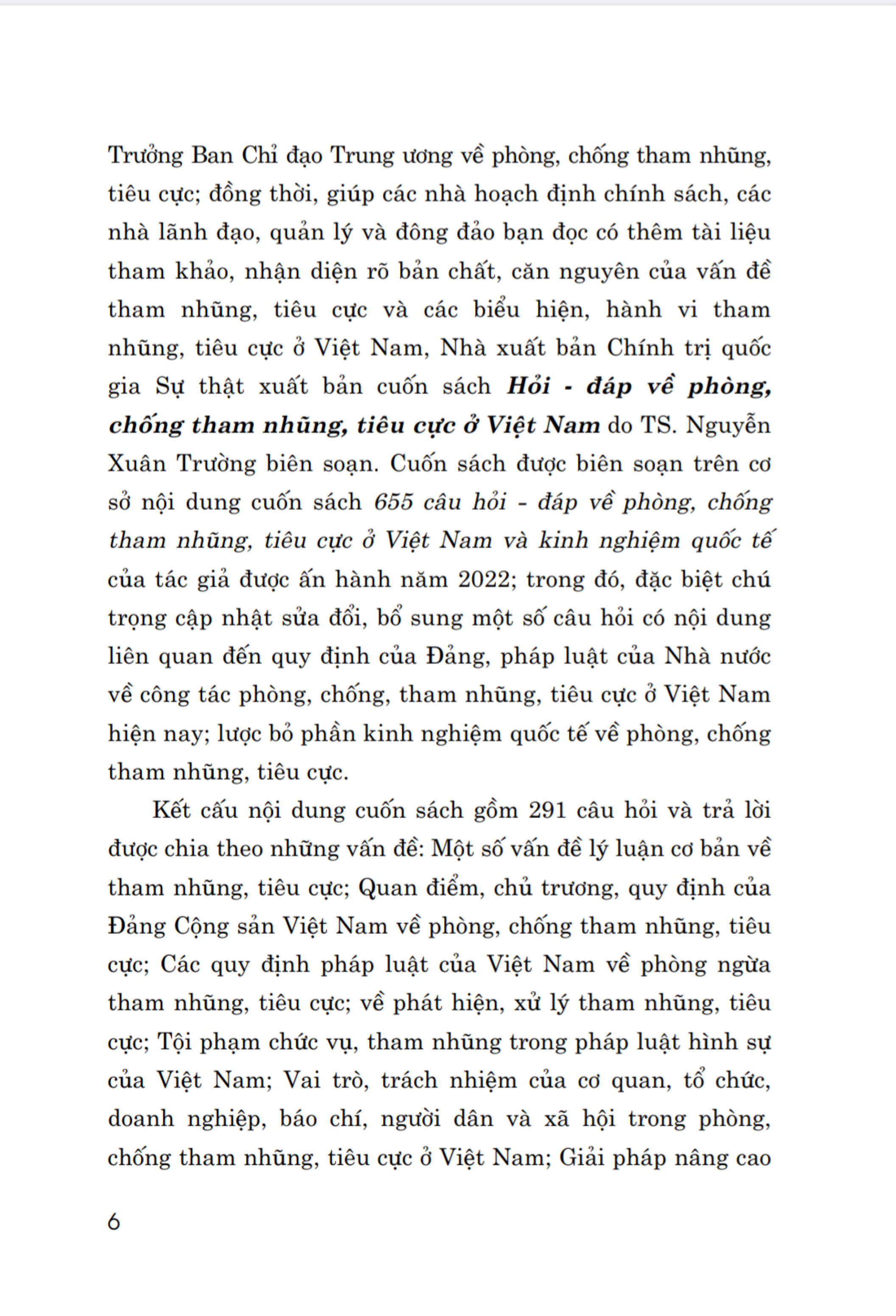 Hỏi - đáp về phòng, chống tham nhũng, tiêu cực ở Việt Nam
