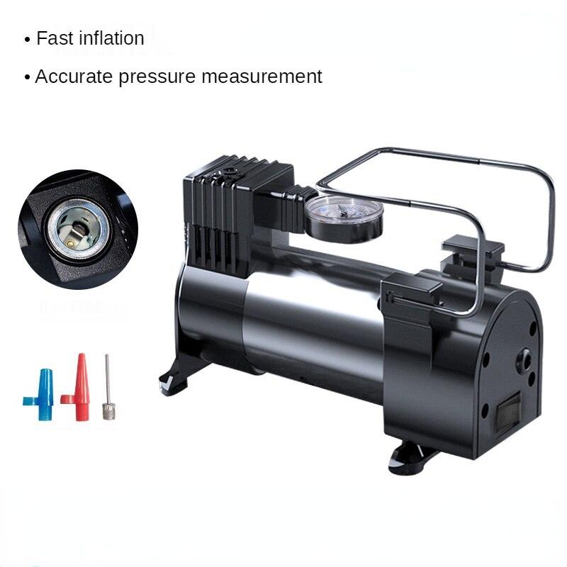 Bơm lốp xe máy/ô tô bằng kim loại 12V 120W