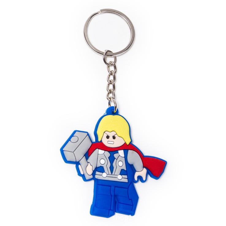 HN * Móc khóa charm hero alliance dạng lego có thể dùng làm Jibbitz, DIY