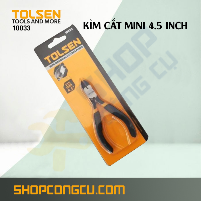 Kìm cắt mini 4.5 inch Tolsen 10033