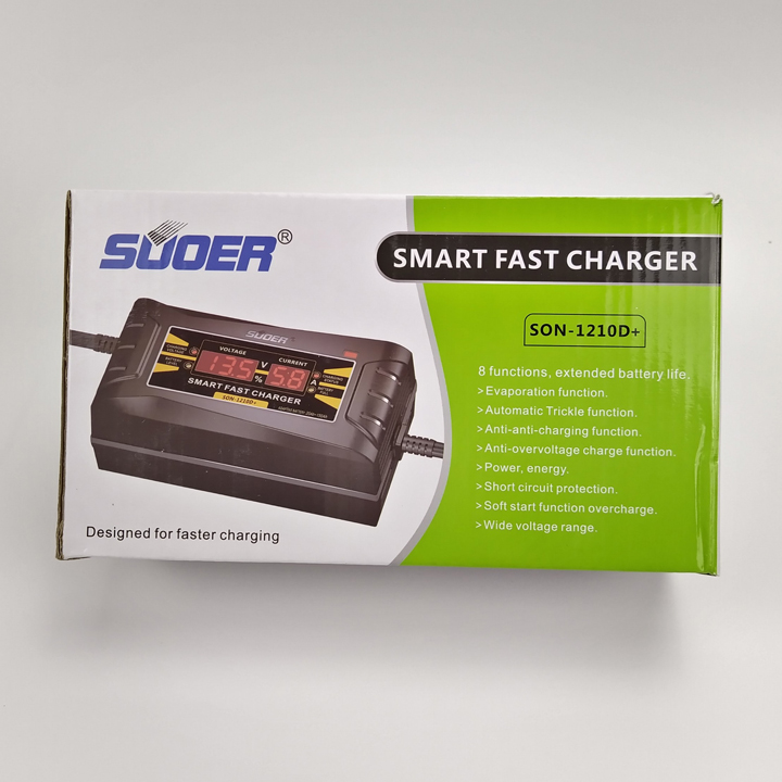Sạc Ắc Quy SUOER 12V 6A 10A SON1206D (12AH -100AH) SON1210D (20AH -150AH)