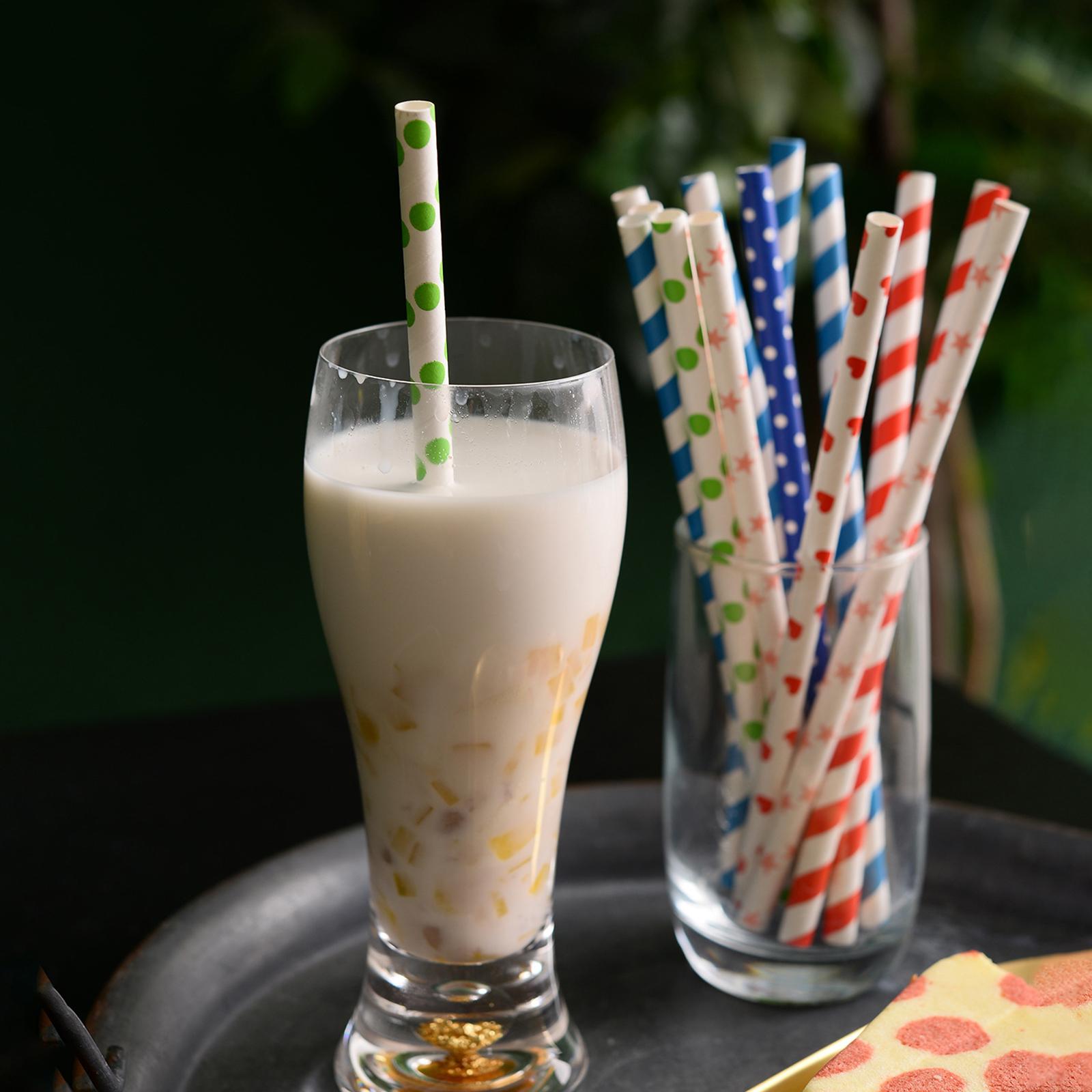 Ống Hút Uống Có Thể Phân Hủy Nhiều Màu Dùng Một Lần Cho Sinh Nhật Nhà Hàng Tiệc Cocktail Tiệc Cưới