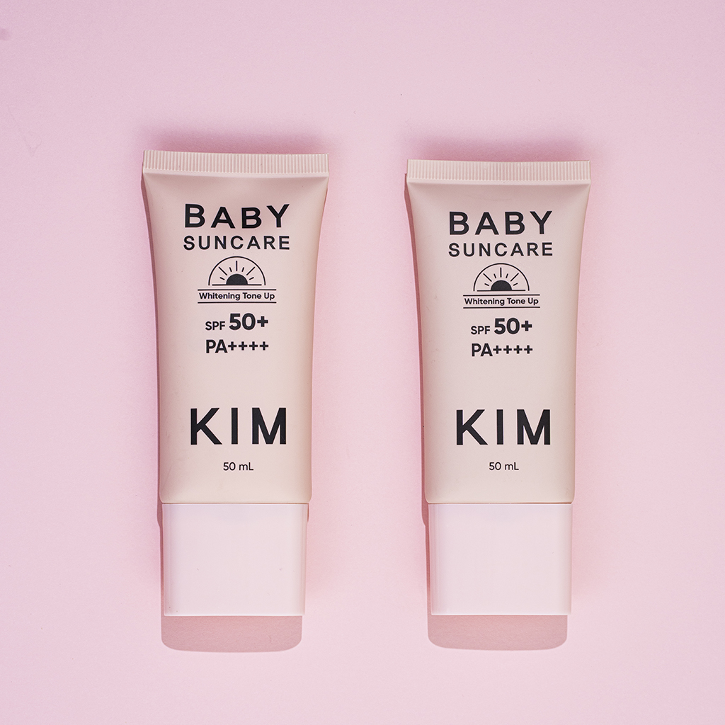 Kem chống nắng Baby SunCare SPF50+ bảo vệ da nâng tone che khuyết điểm ngừa mụn, nám da