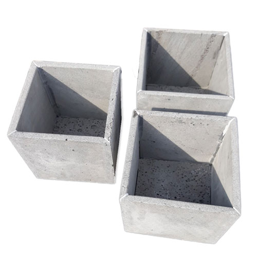 Chậu trồng cây xinh xắn chất liệu đá tự nhiên KT R20xC20xD20cm