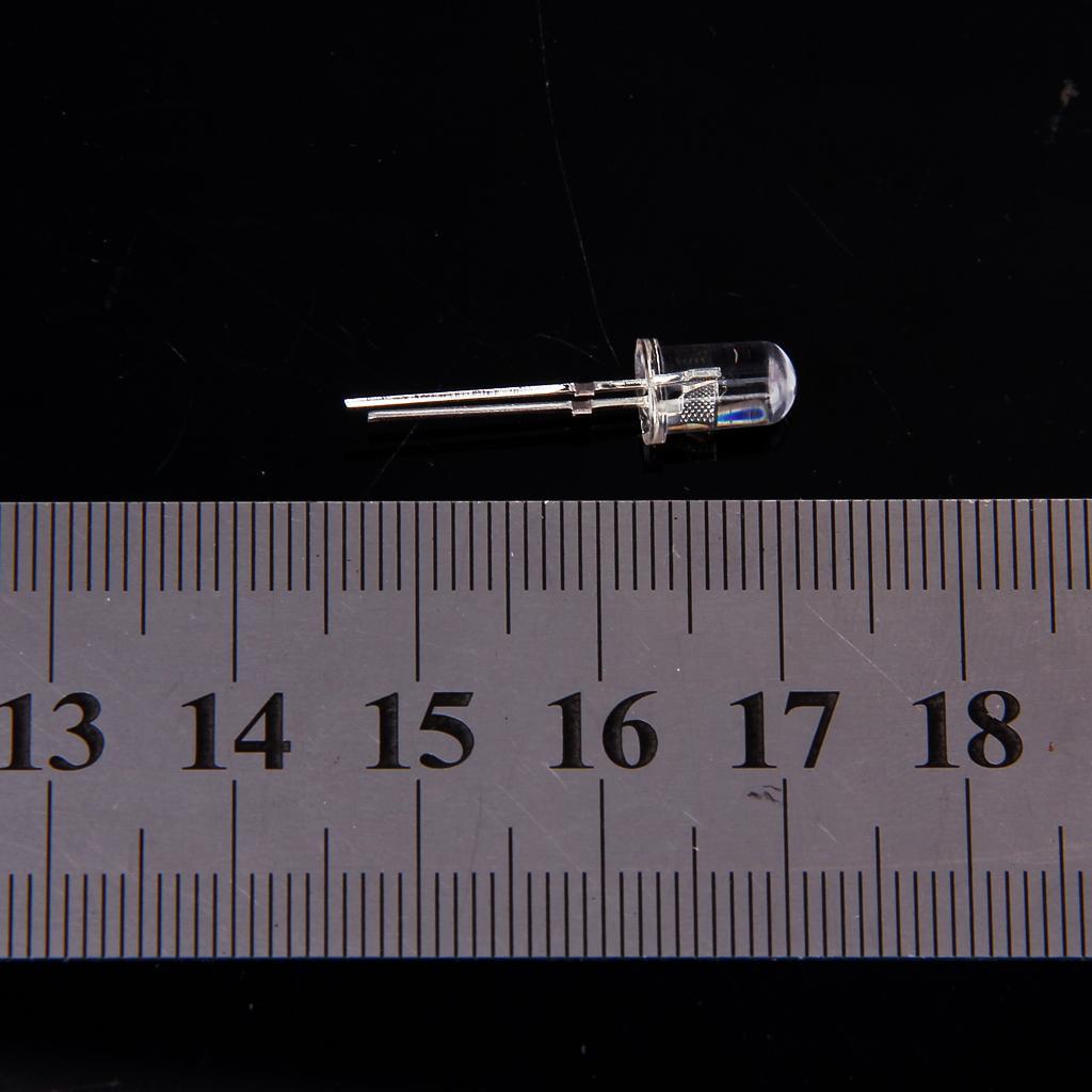 50Pcs 5mm RGB LED Super Bright Light Emitting Bulk for DIY