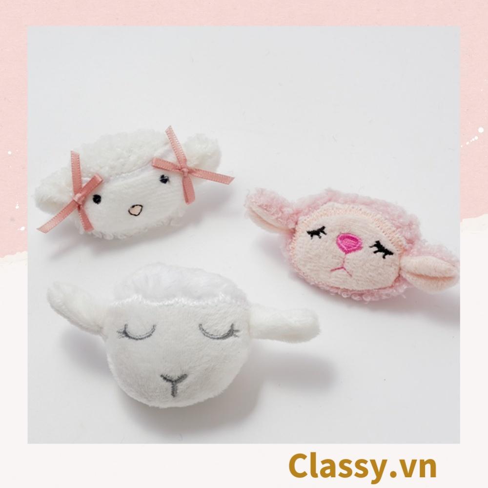 Pin Cài Áo, Balo, Móc chìa khóa Classy bằng bông , Thú Bông Hoạt Hình Dễ Thương PK648