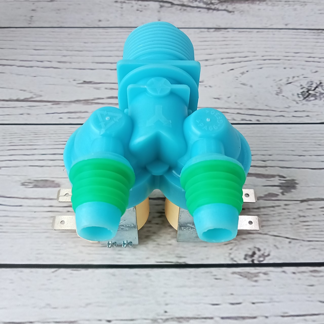 Van cấp nước máy giặt SAMSUNG 2 cổng xanh hàng hãng