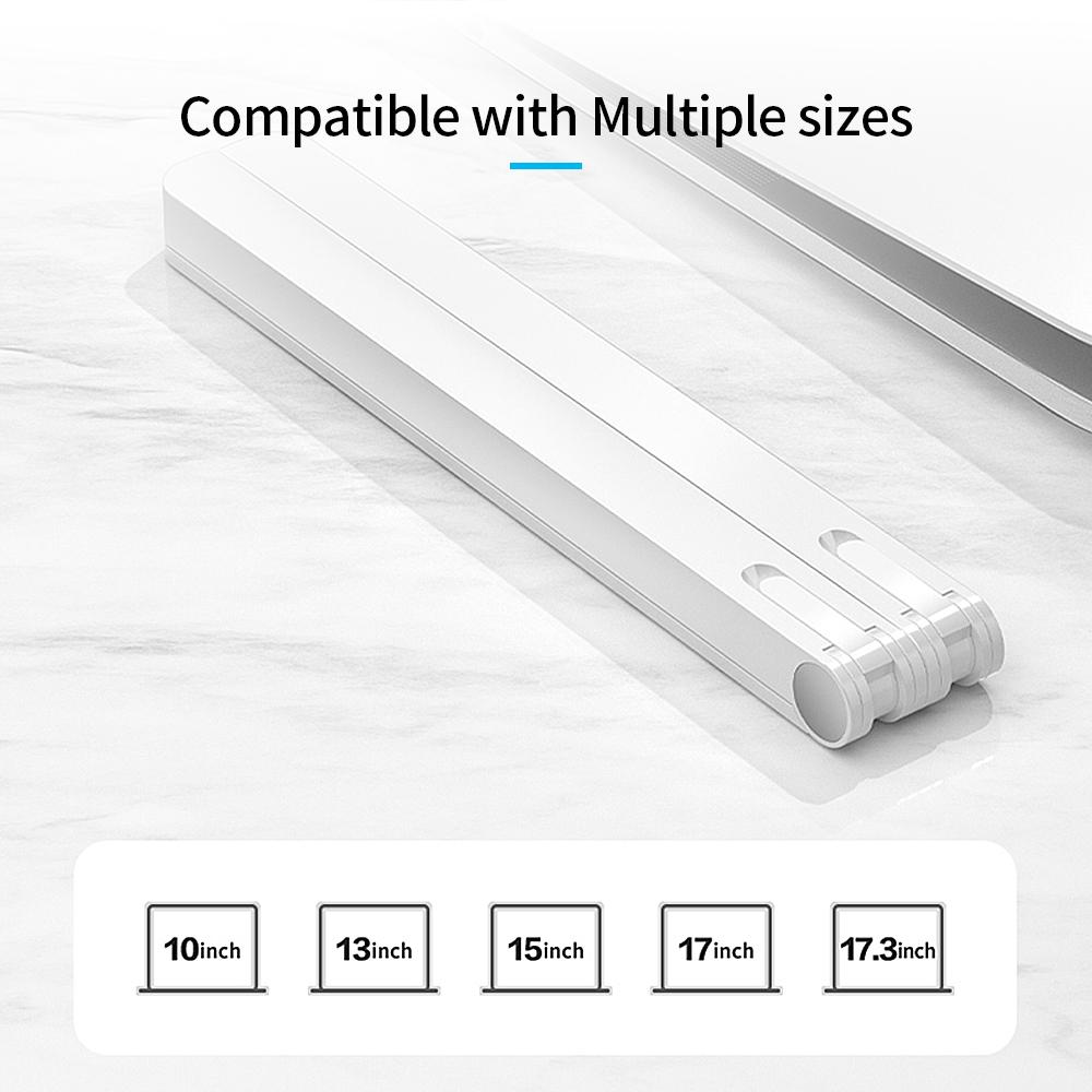 Giá đỡ máy tính xách tay có quạt làm mát có thể điều chỉnh độ cao 5 cấp