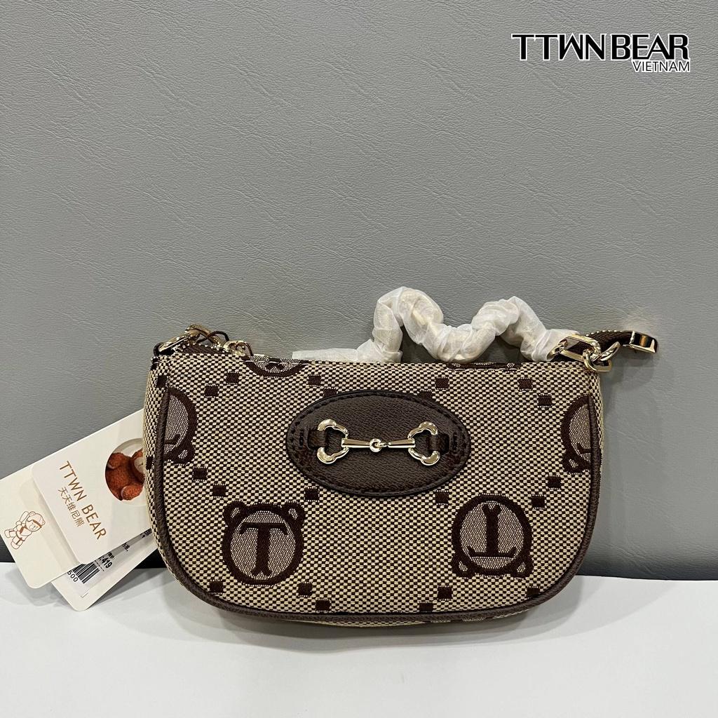 Túi xách nữ TT2372 đeo vai, đeo chéo đi dự tiệc, đi chơi chính hãng TTWN BEAR