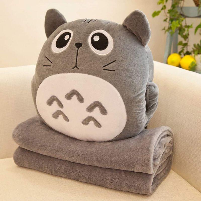 GẤU BÔNG GỐI MỀN TOTORO NHỒI BÔNG 3IN1