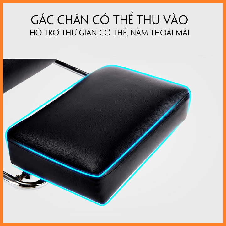 Ghế Văn Phòng Cao Cấp. Ghế Giám Đóc HC148. Có Massage Lưng 5 Điểm. Ghế Công Sở Chân Xoay 360° Có Gác Chân, Ngả Lưng.
