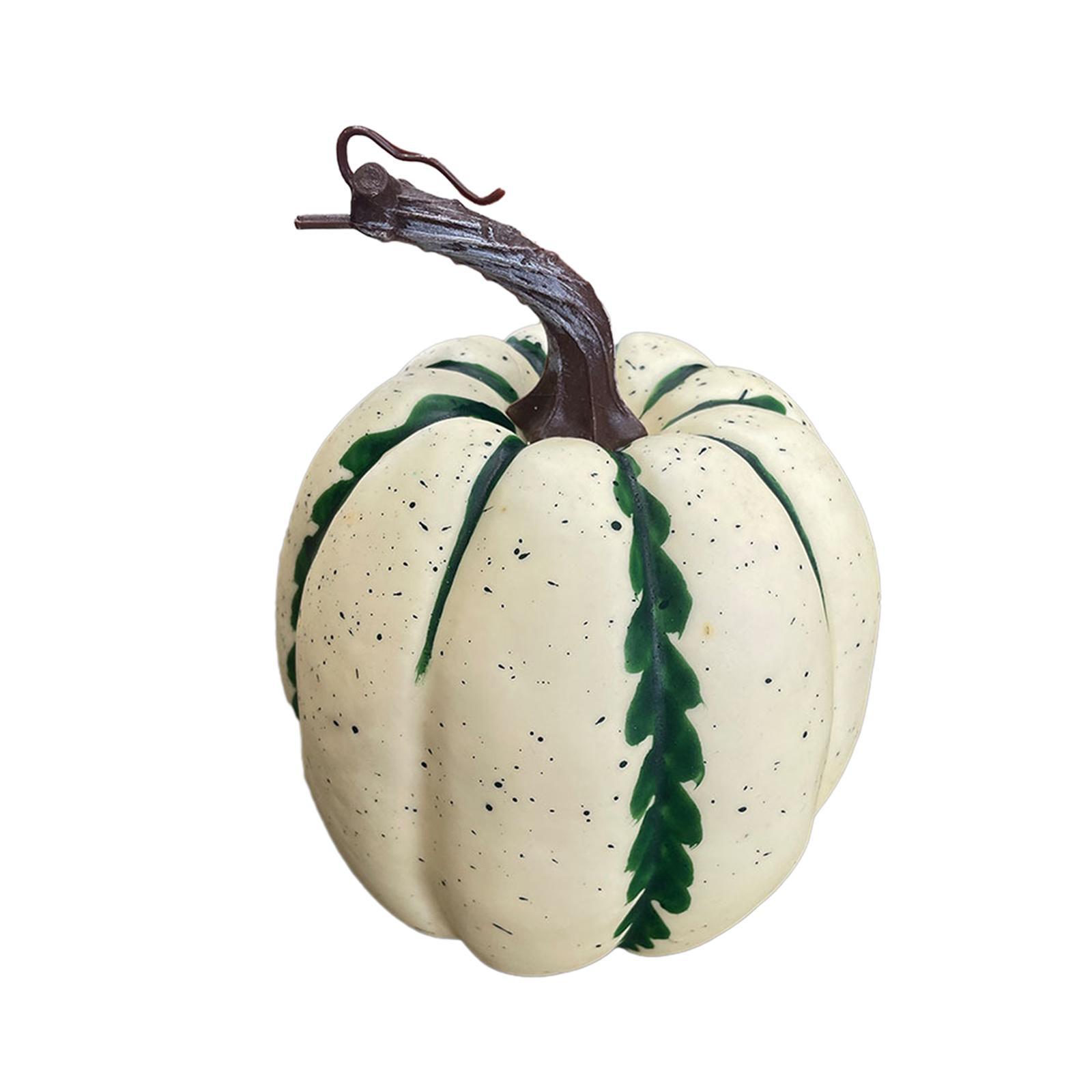 Artificial Pumpkin Foam Pumpkin Fall Harvest Decorative Pumpkin for Shelf Tabletop Centerpiece Festival Party Halloween Decor