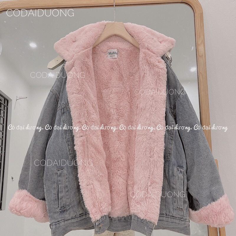 Áo bò lông hồng SALE