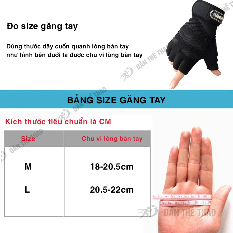 Bao tay tập gym thể thao X Sport tích hợp cuốn cổ tay - Găng tay gym, tập thể hình chuyên nghiệp