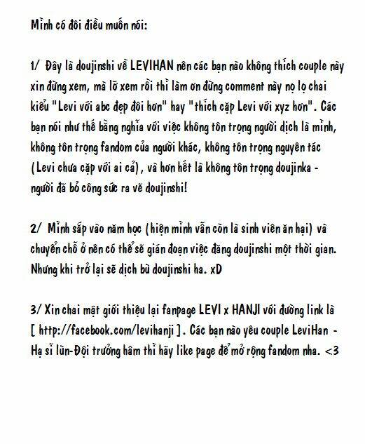 tấn công người khổng lồ - doujinshi levihan chapter 6 1