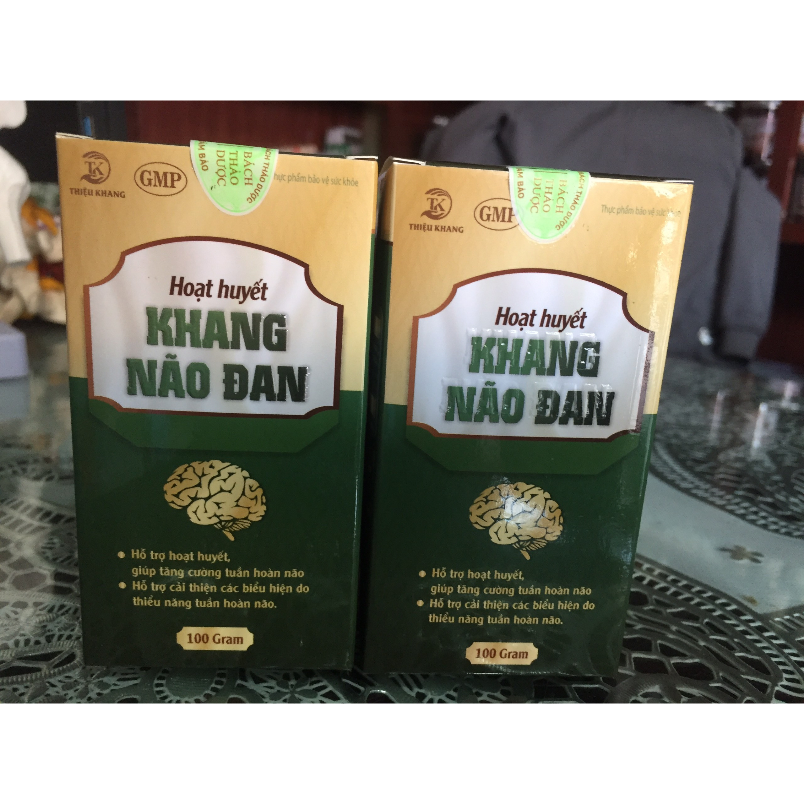 Thực phẩm bảo vệ sức khỏe KHANG NÃO ĐAN (Hộp 100g)