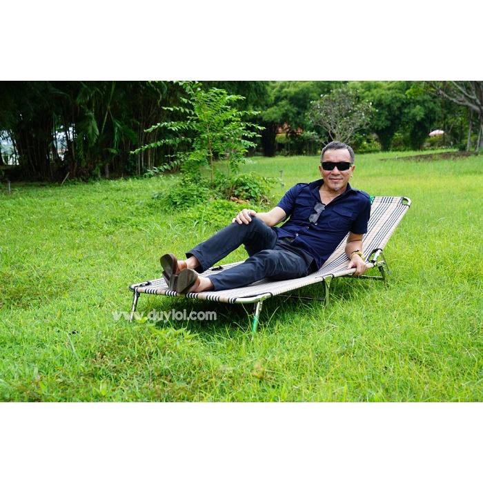 Giường ghế xếp kiểu cùng sướng– Thép đại
