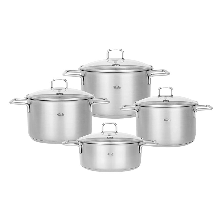 Bộ Nồi Cao Cấp Fissler Hamburg 4 Món - Phân Phối Chính Hãng