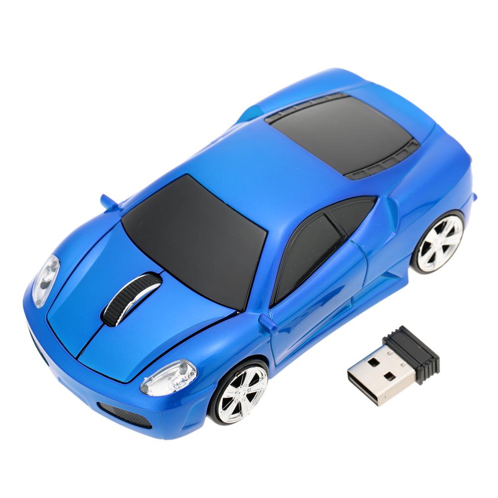 Chuột  không dây 2.4GHz Hình ô tô  USB / Chuột 3D 3 Nút 1000 DPI / CPI cho Máy tính để bàn Máy tính xách tay PC