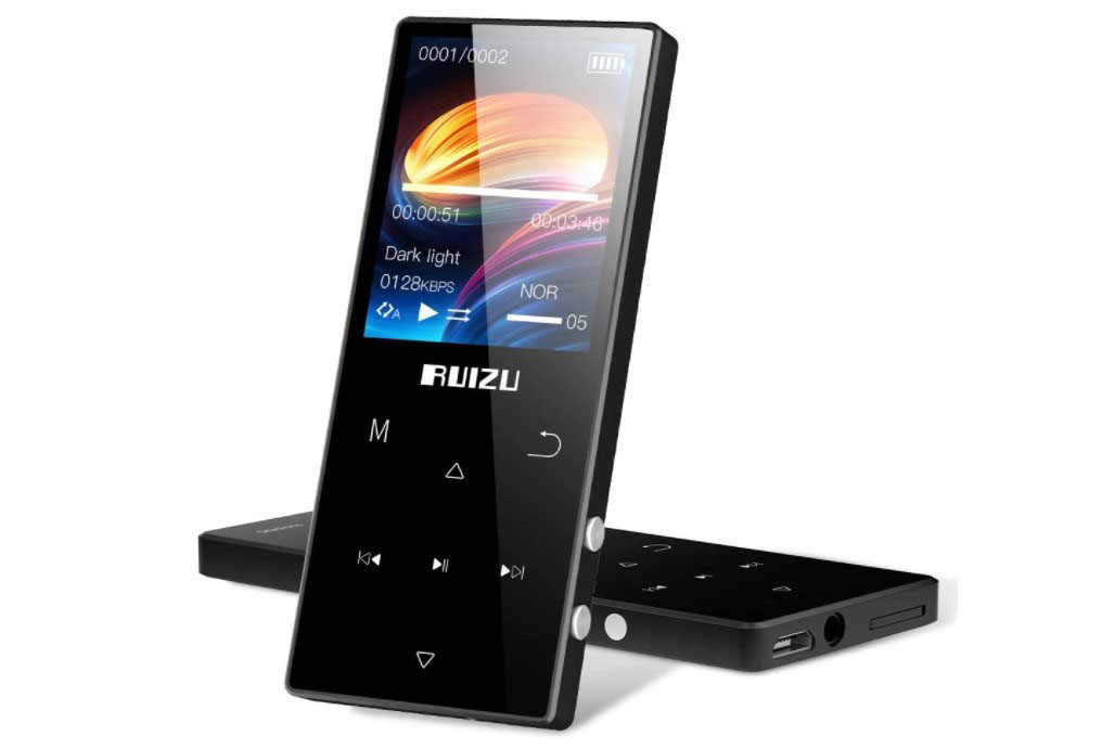 Máy Nghe Nhạc MP3 Lossless Bluetooth 4.1 Ruizu D51 Bộ Nhớ Trong 8GB (Có Loa Ngoài) - Hàng Chính Hãng