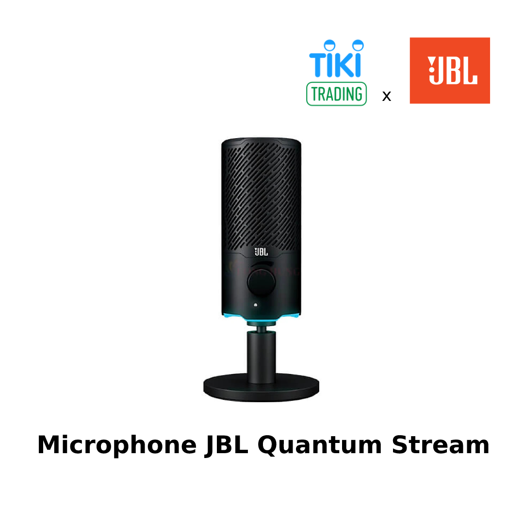 Microphone JBL Quantum Stream JBLQSTREAMBLK - Hàng chính hãng